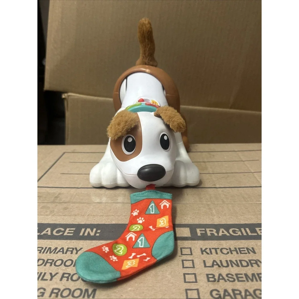 Fisher Price Smart Stages 123 Crawl with Me Puppy Musical learn Toddler Baby Toy